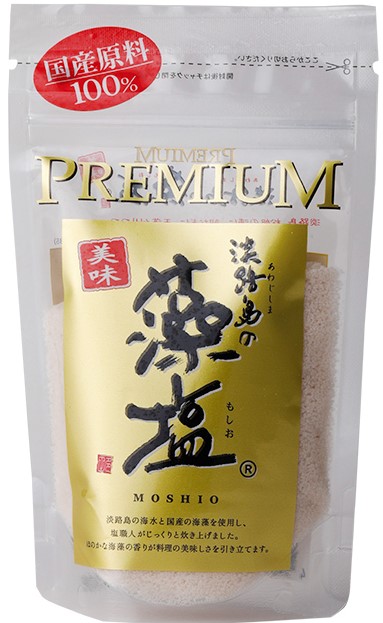 淡路島の藻塩(茶)PREMIUM80g