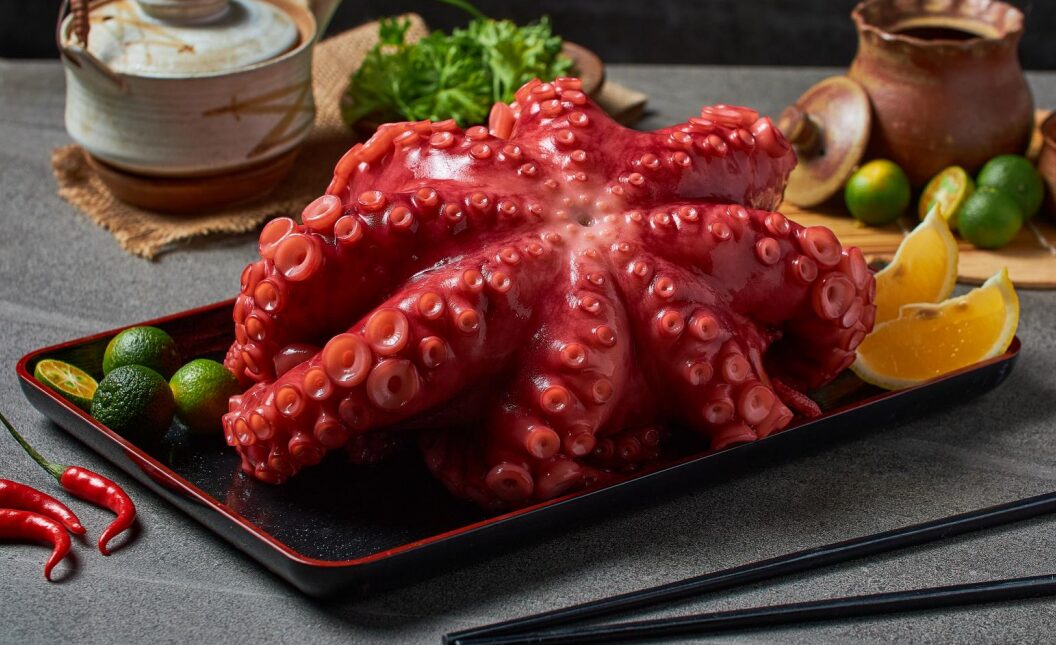 Frozen Boiled Octopus Whole
