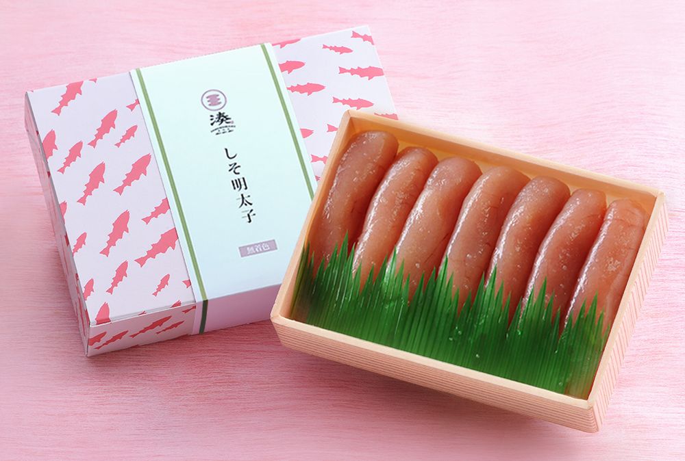 無着色しそ明太子