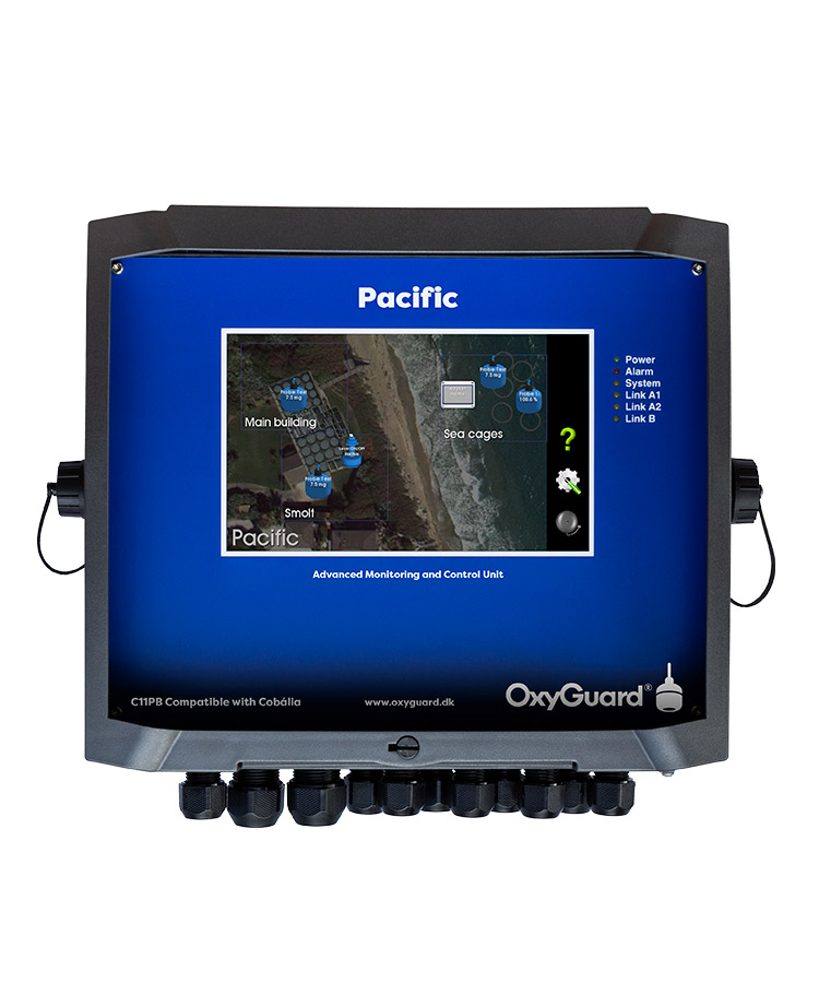 ネットワーク対応陸上養殖用水質監視システム　Pacific型