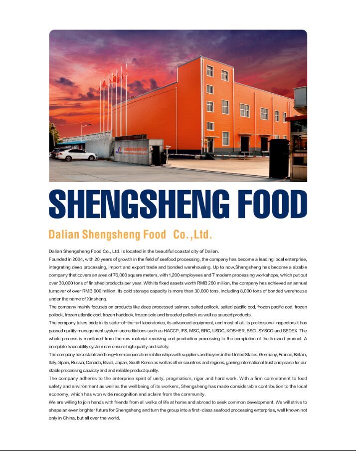 DALIAN SHENGSHENG FOOD CO., LTD.