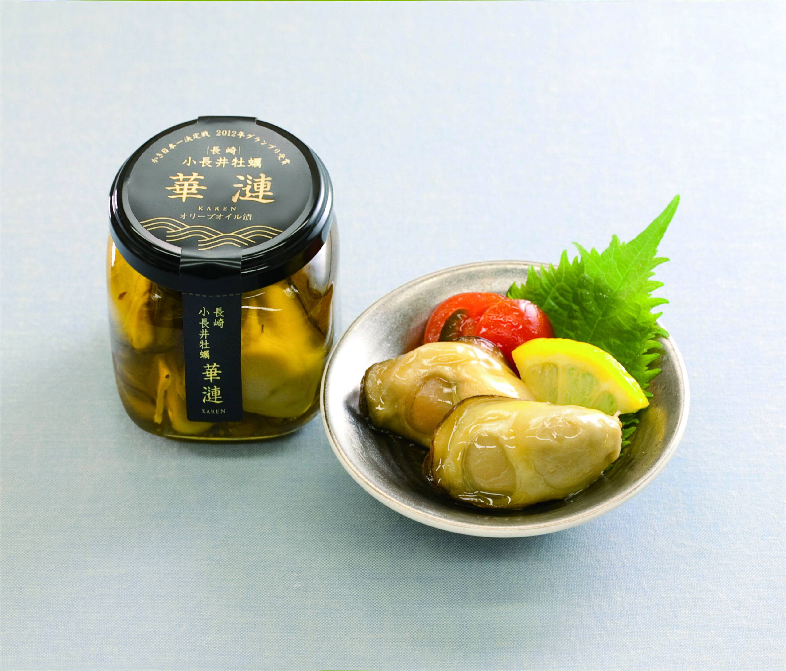 華漣 オリーブオイル漬