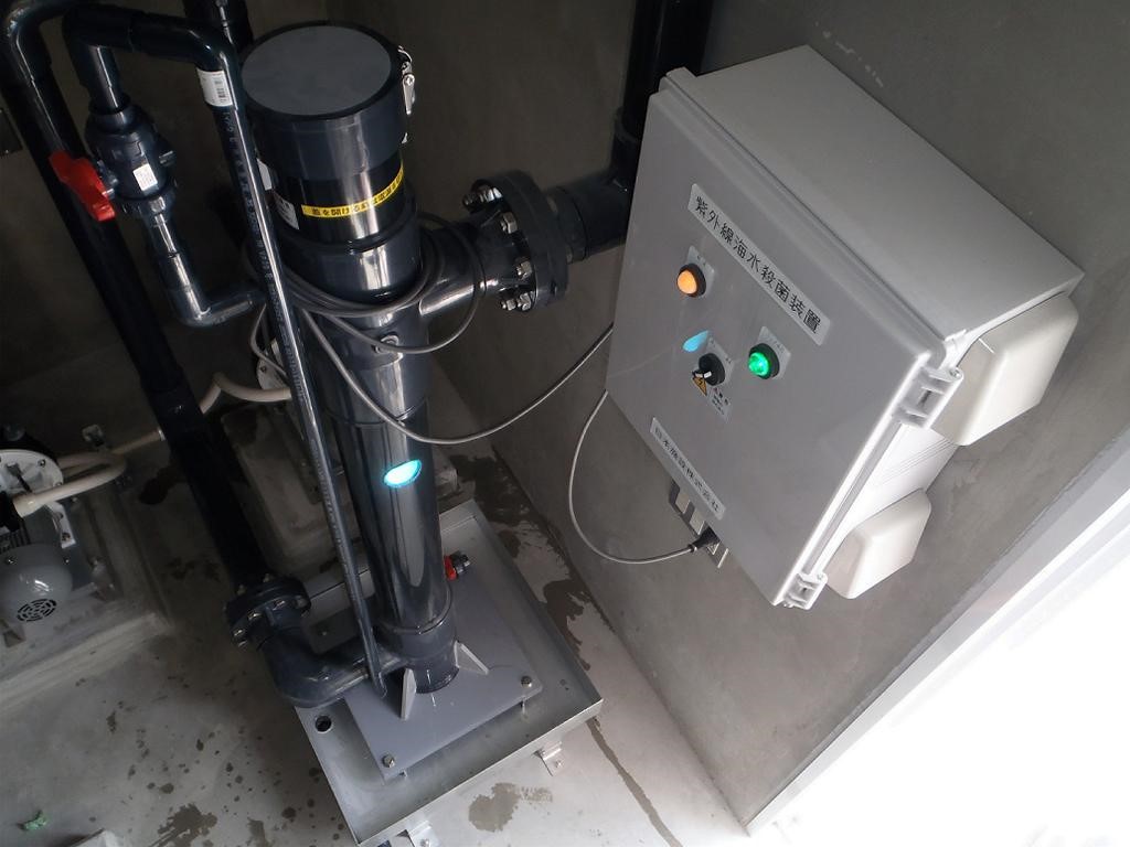 紫外線海水殺菌装置