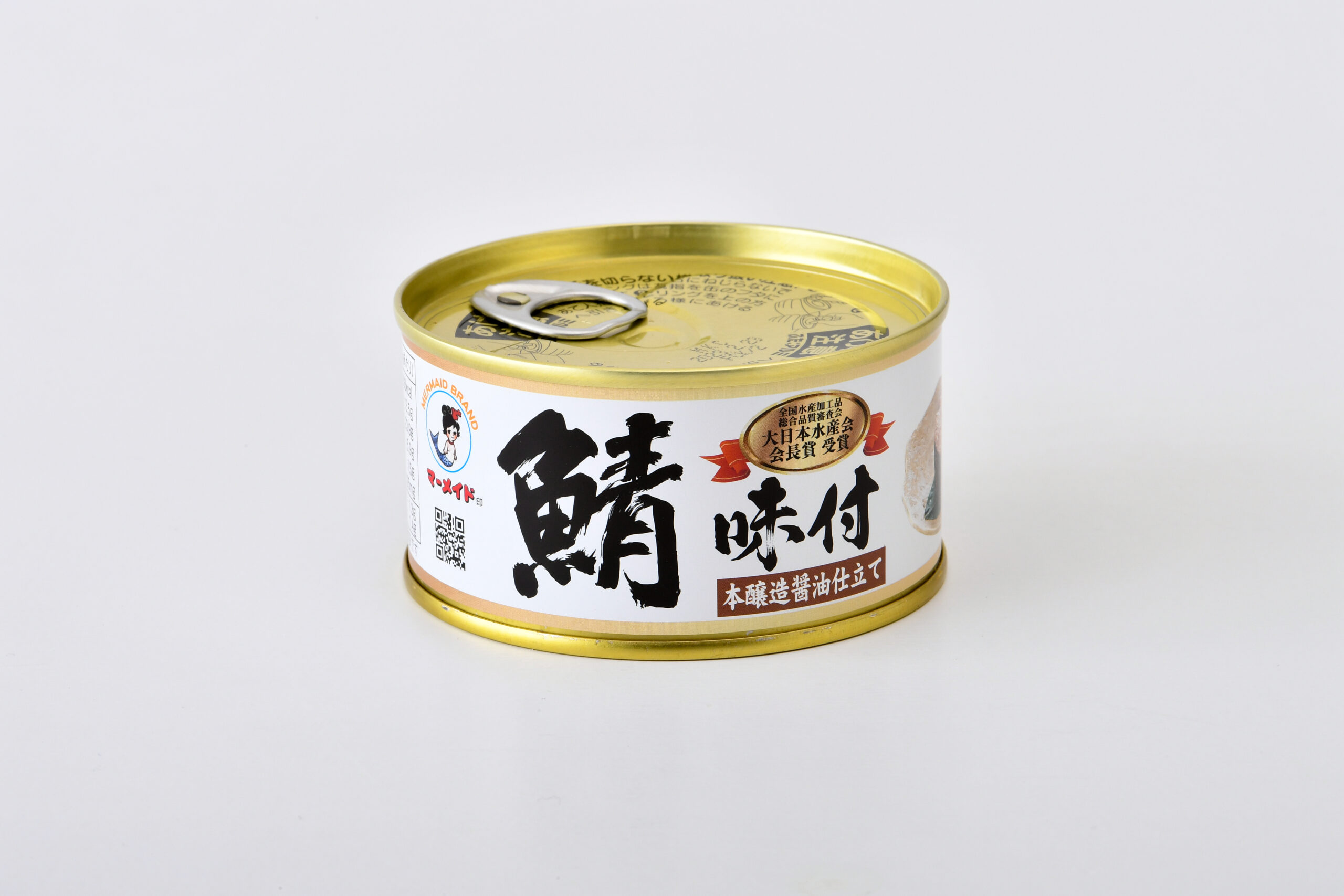 鯖味付缶詰（醤油仕立て）
