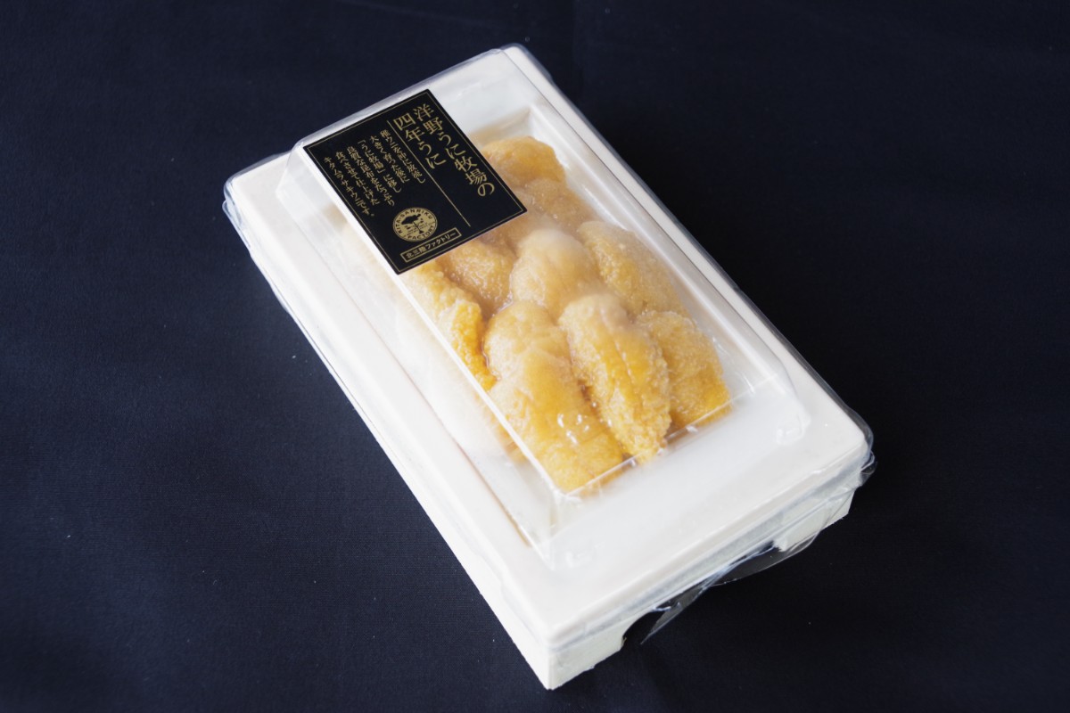 洋野うに牧場の四年うに「凍結うに」