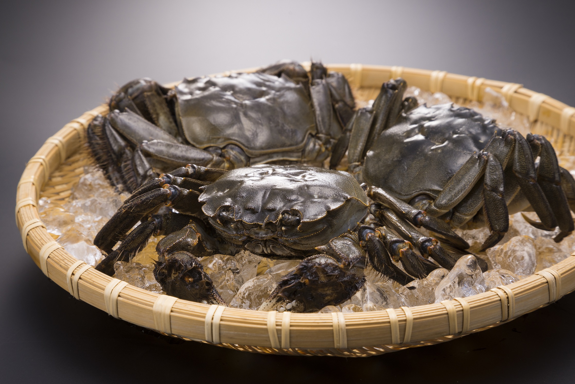 小川原湖産モクズガニ汁