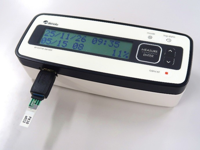 簡易鮮度（K値）計測装置「Comilu for K-value」