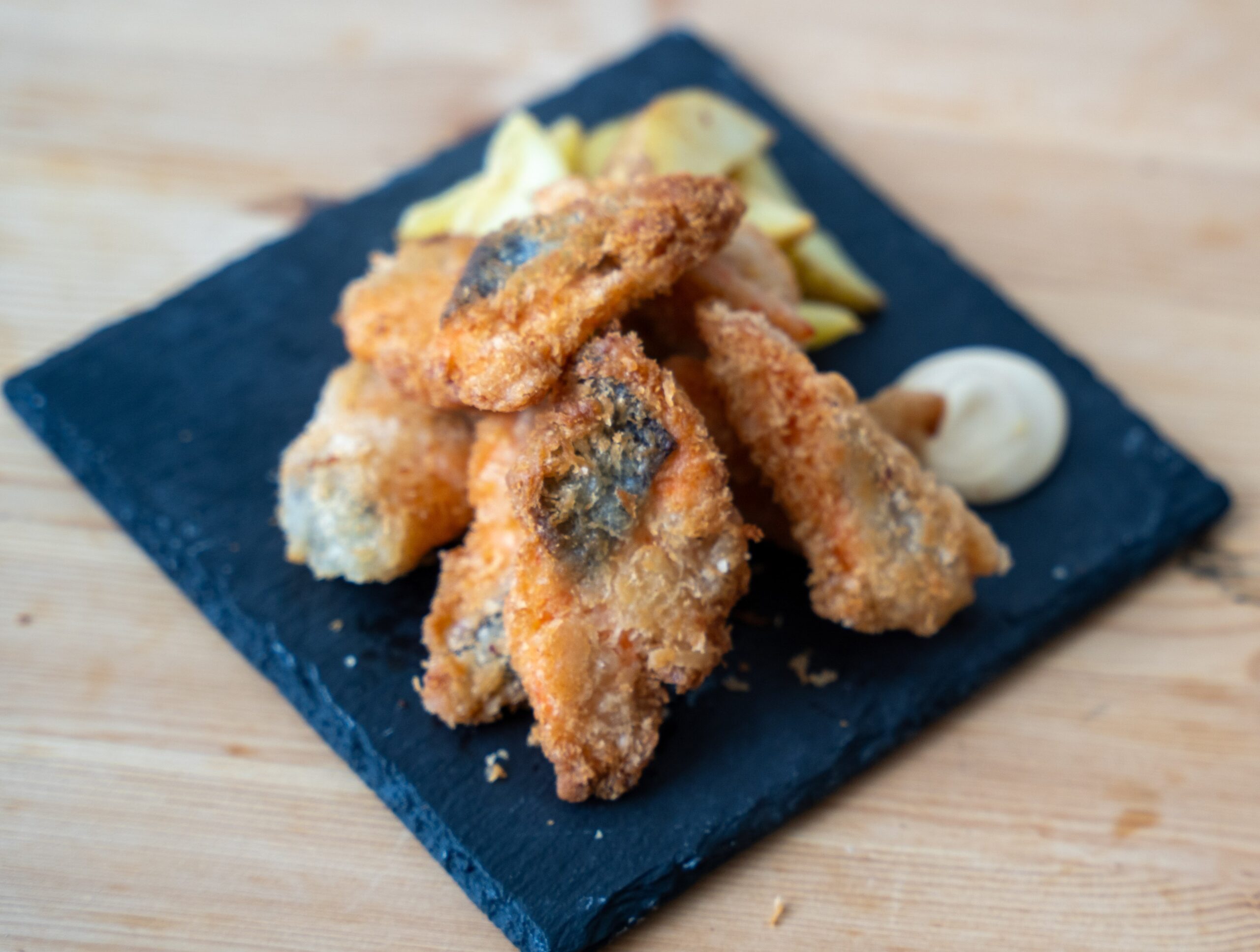 宮城県産ギンザケ「銀王」ひとくちフライ