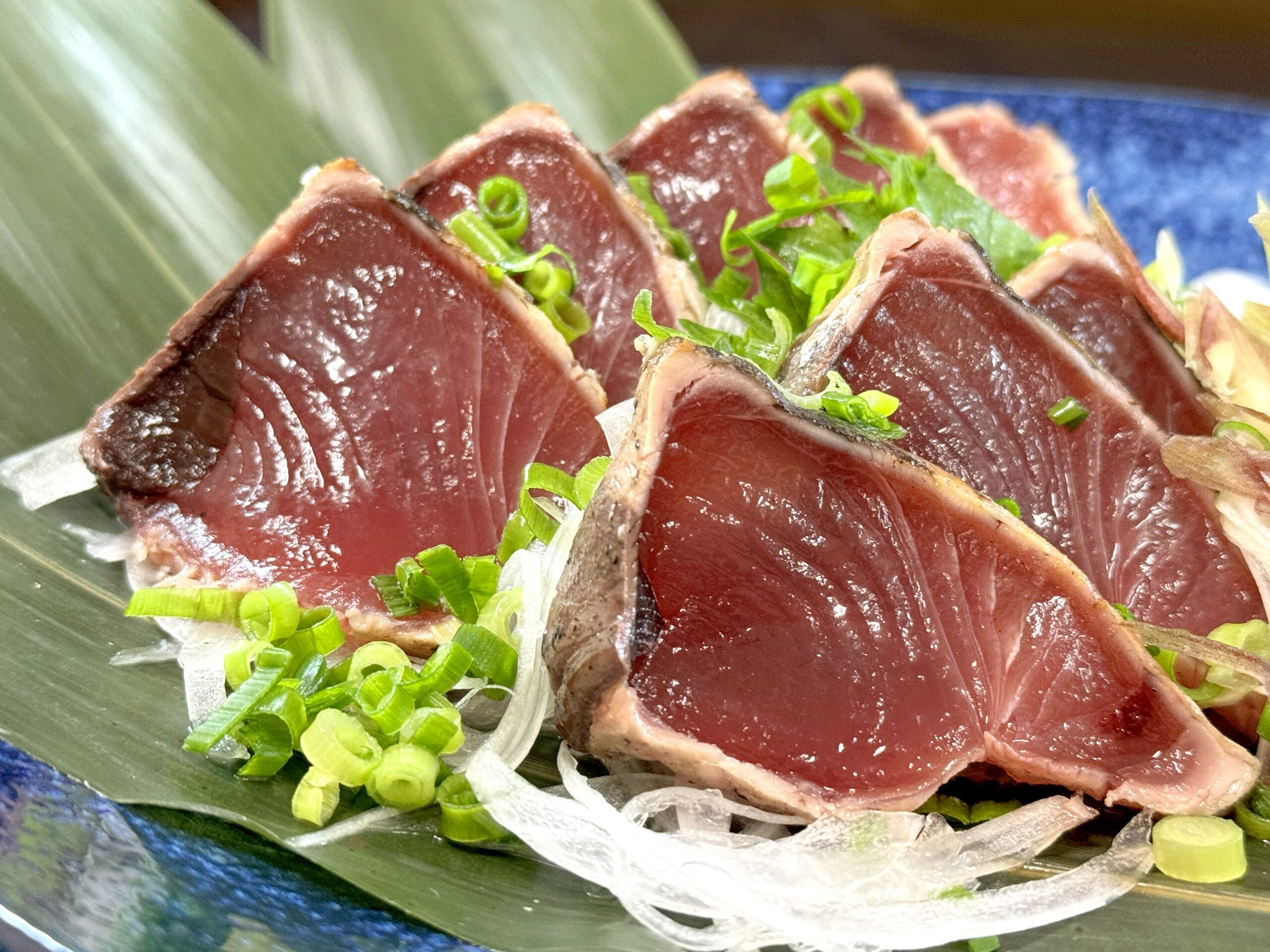 わら焼鰹たたき