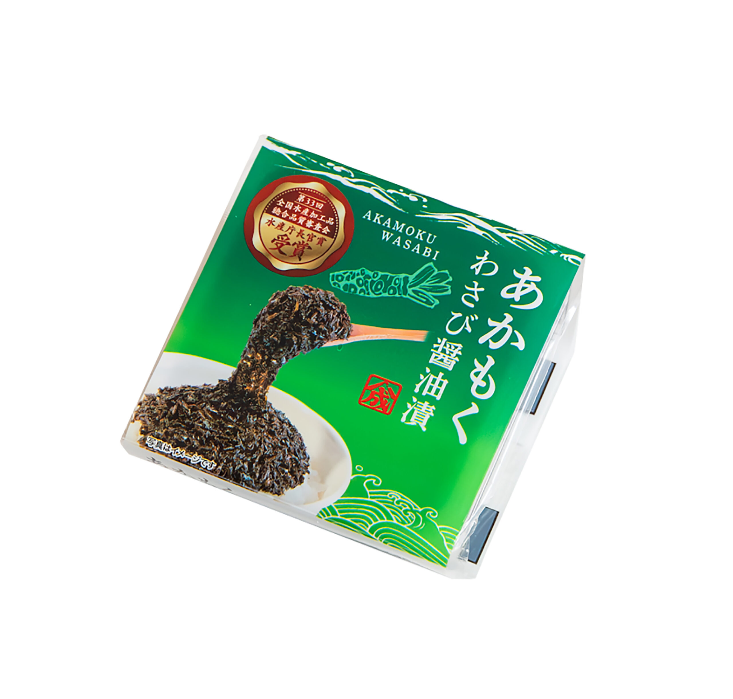 あかもくわさび醤油漬食べきりパック