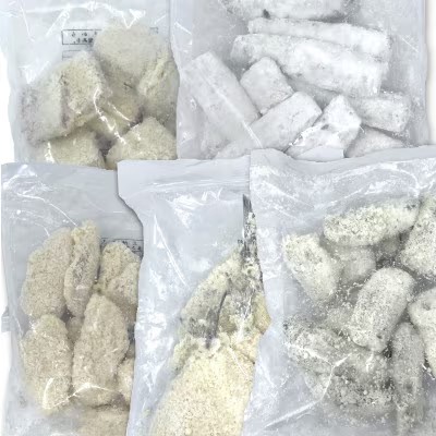 おさかなフライ（サケ、サンマ、タラ、アジ、イワシなど）