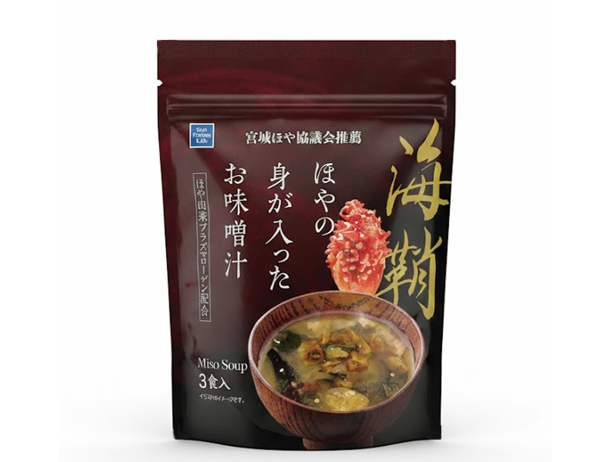 ほやの身が入ったお味噌汁