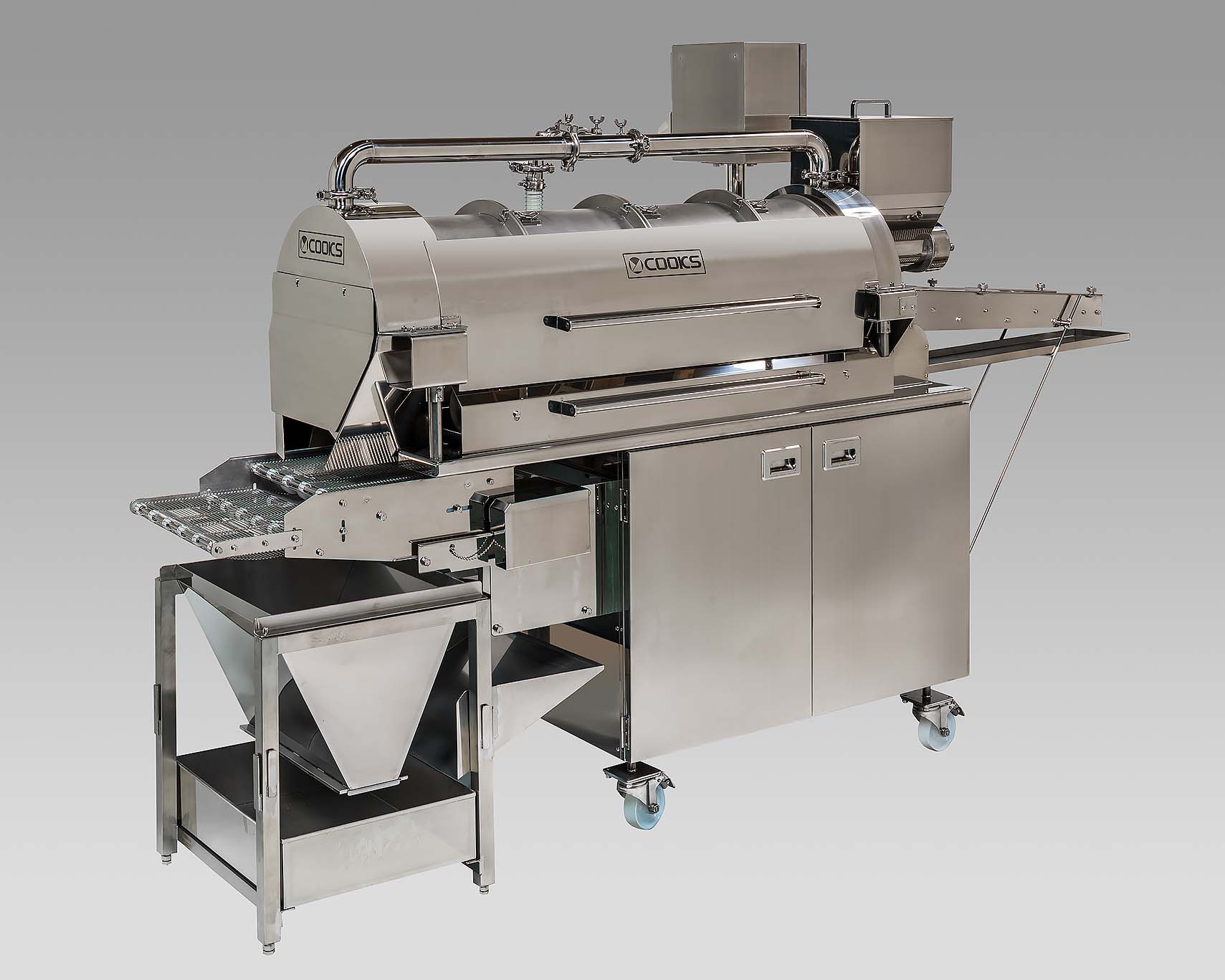 ロータリー式フラワーコーティングマシンKARA AGE BOY KRB-500型