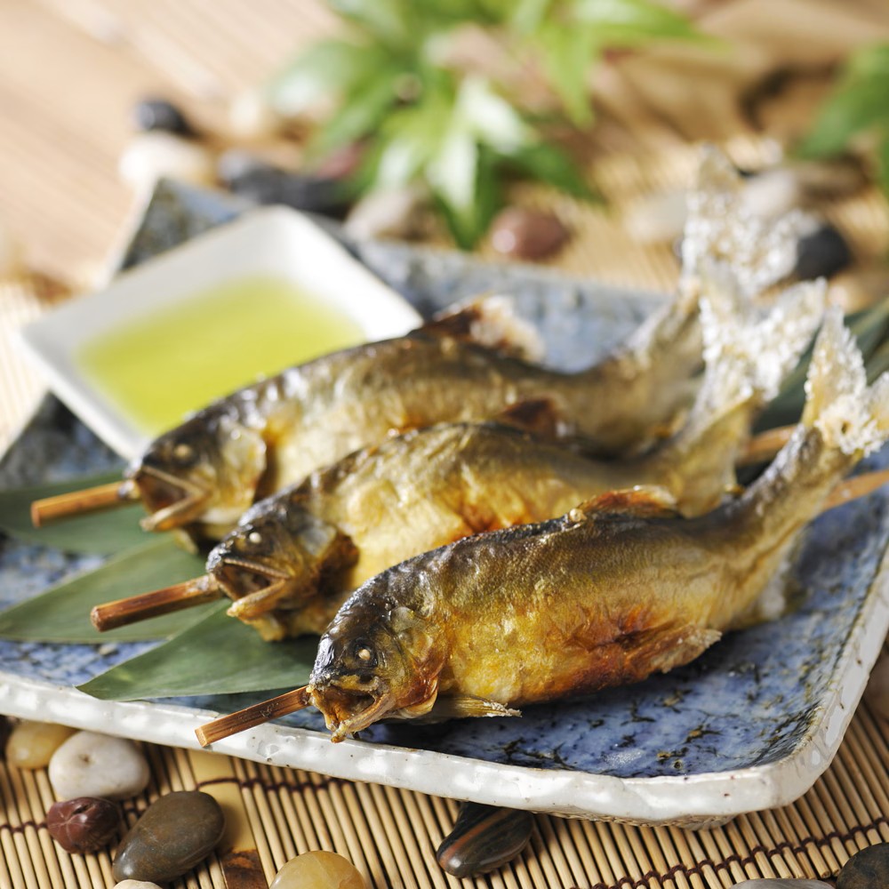 あゆの塩焼き