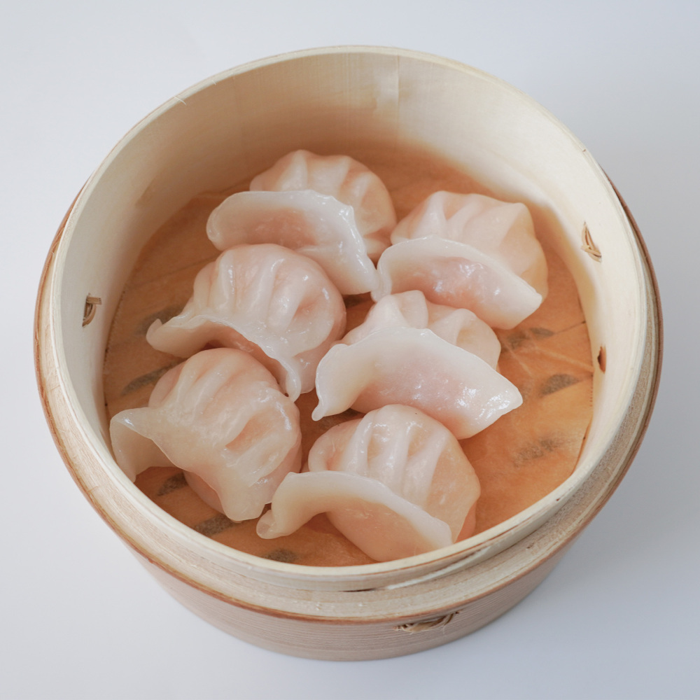 おいしいエビ蒸し餃子