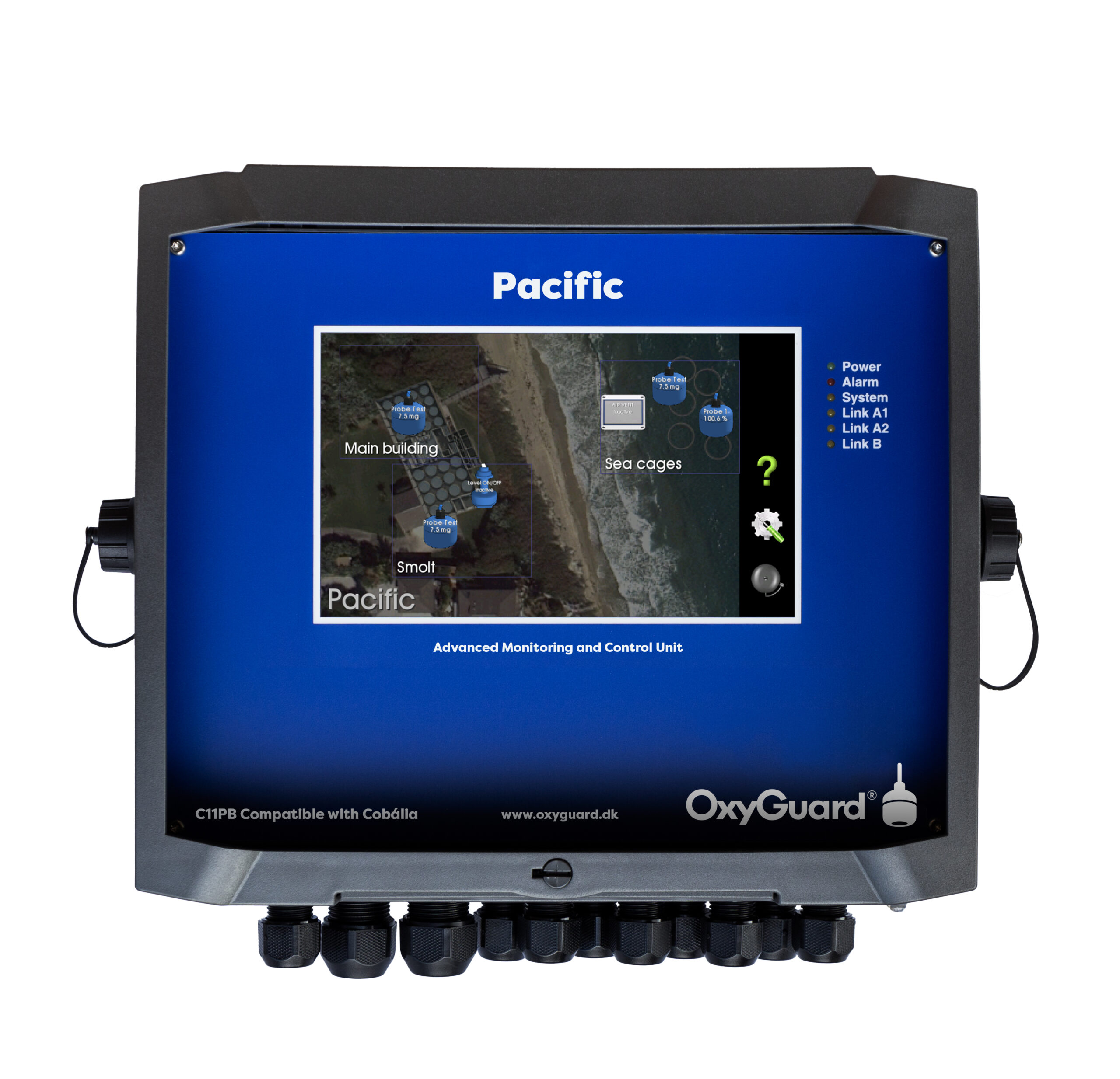 ネットワーク対応陸上養殖用水質監視システムPacific型