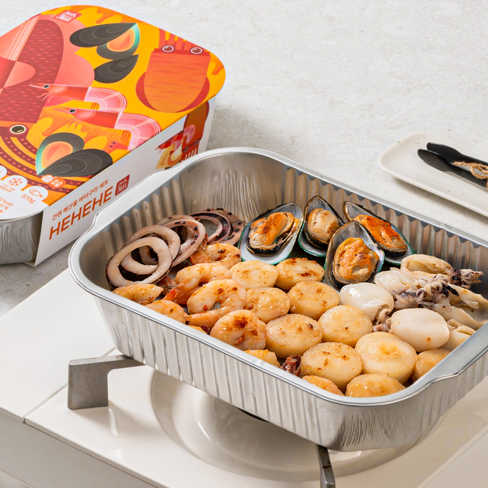 HEHEHE Seafood Butter Grill Kit