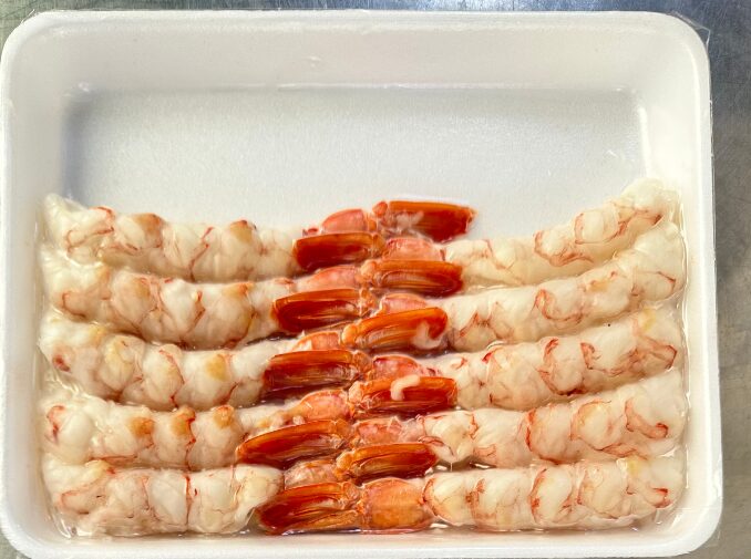 アルゼンチン赤エビ開き
