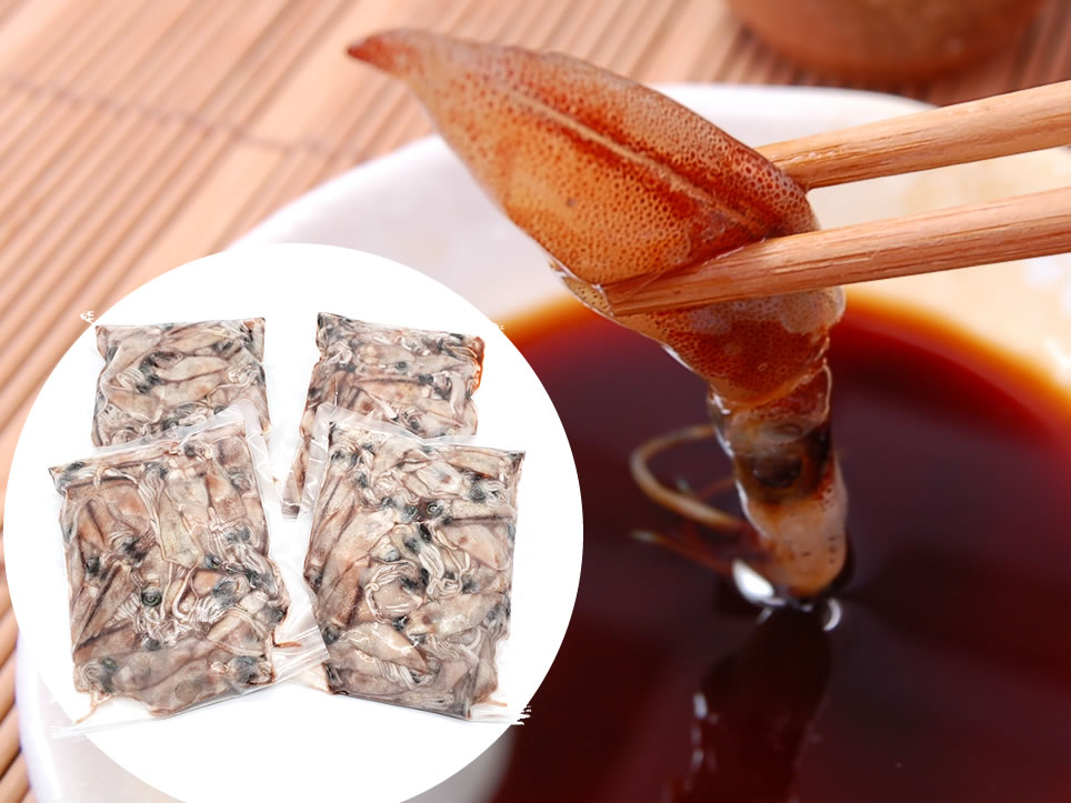 山陰浜坂産 生ほたるいか（冷凍）