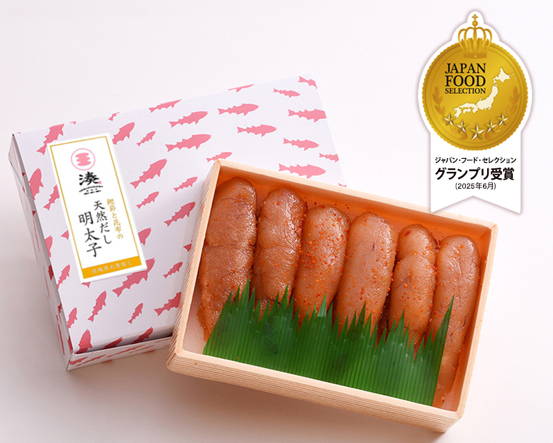 鰹節と昆布の天然だし明太子
