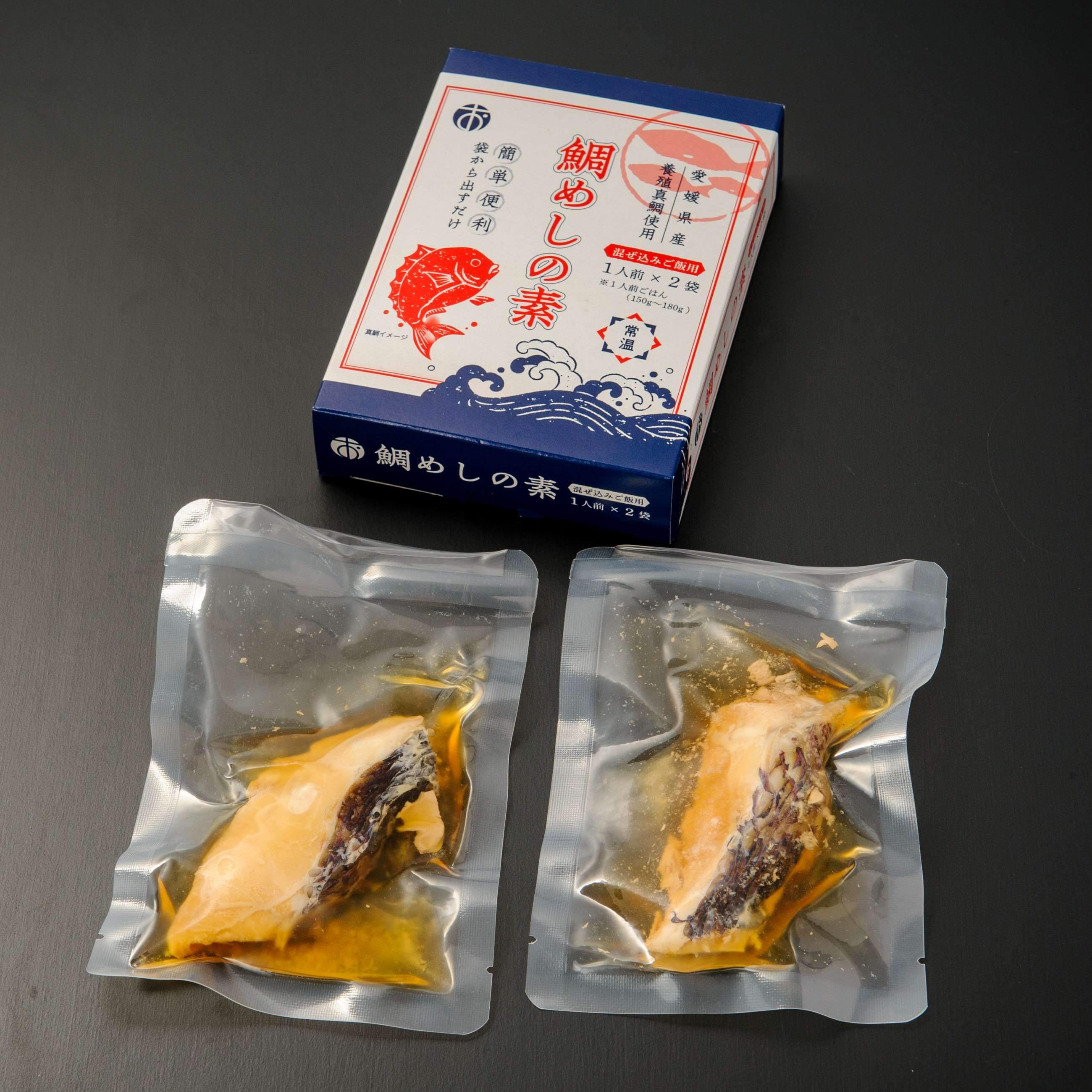 鯛めしの素(混ぜ込みご飯用)2食入