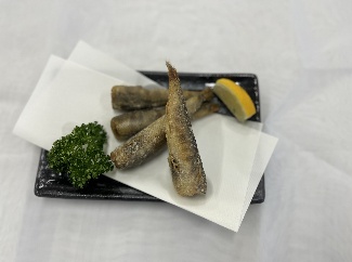 めひかりの唐揚げ