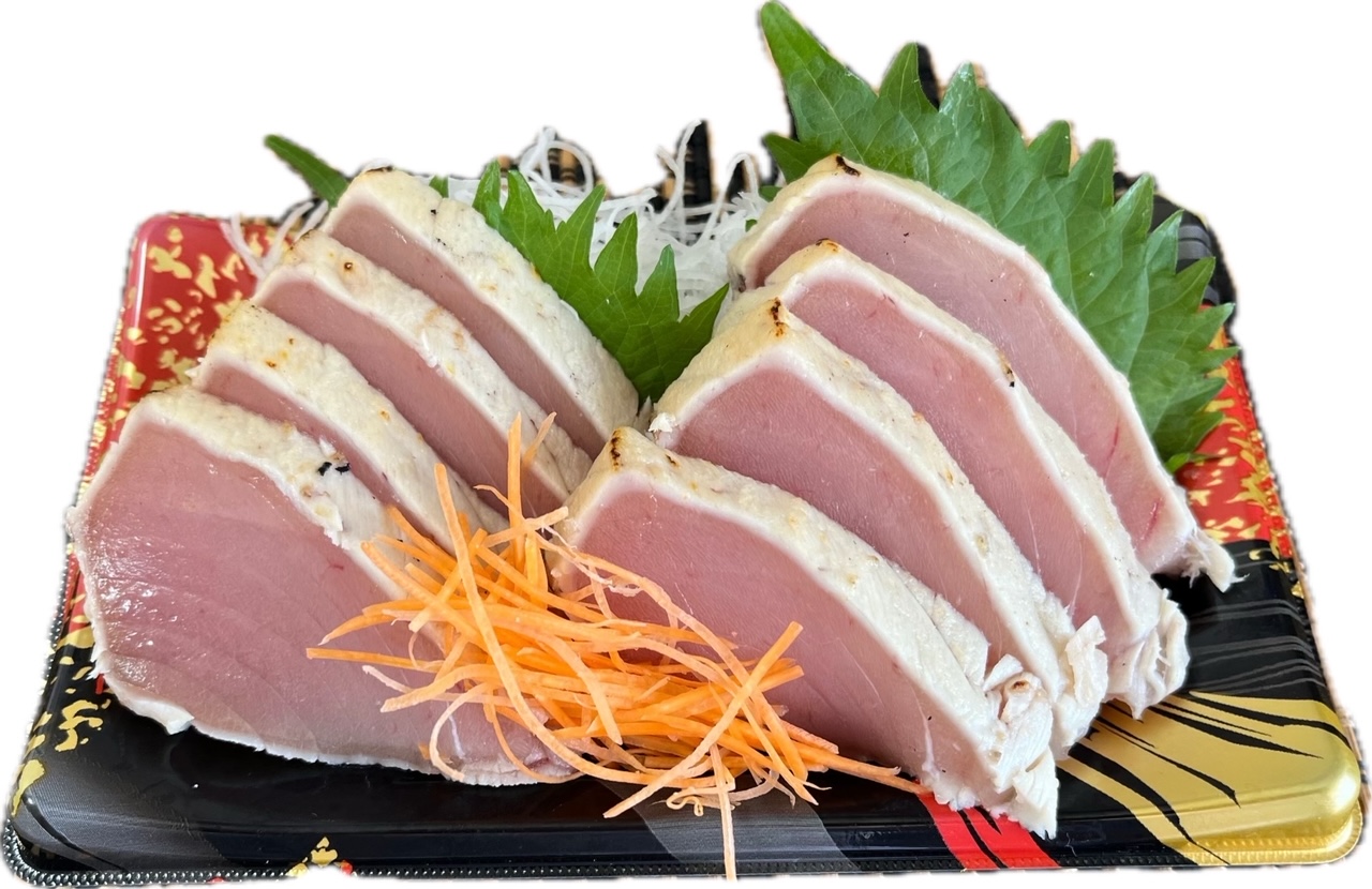 わら焼びんちょうまぐろ